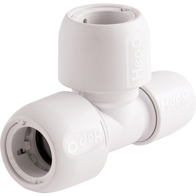 HD13/28GY NEW HEPWORTH HEP2O 28mm REDUCING TEE PIPE FITTING EACH