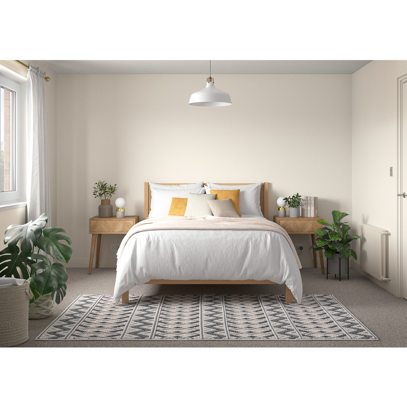 Dulux Trade Vinyl Silk Paint Almond White