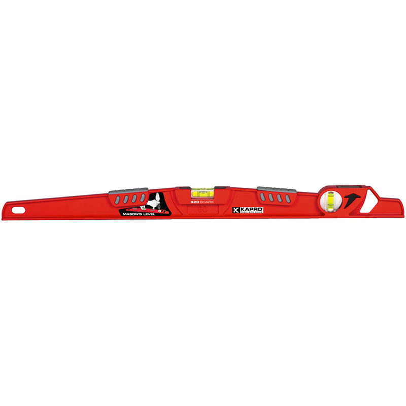 Kapro 920 Shark Level 24" In Rubber Red