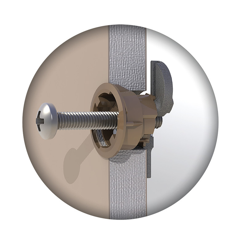 GripIt Plasterboard Fixing 20mm Brown Toolstation