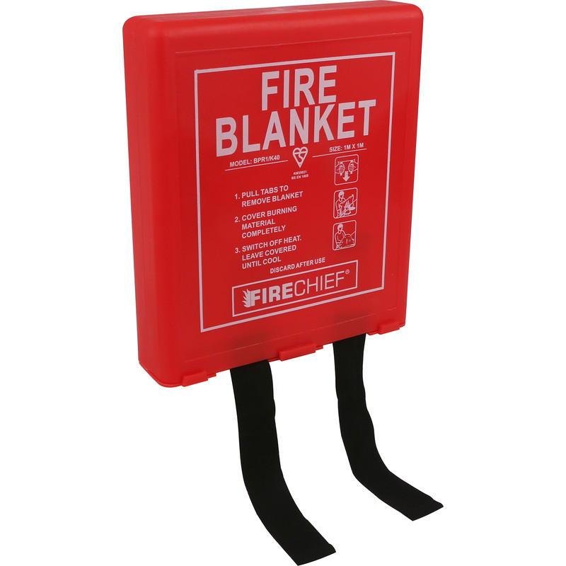 Firechief Fire Blanket Rigid Case