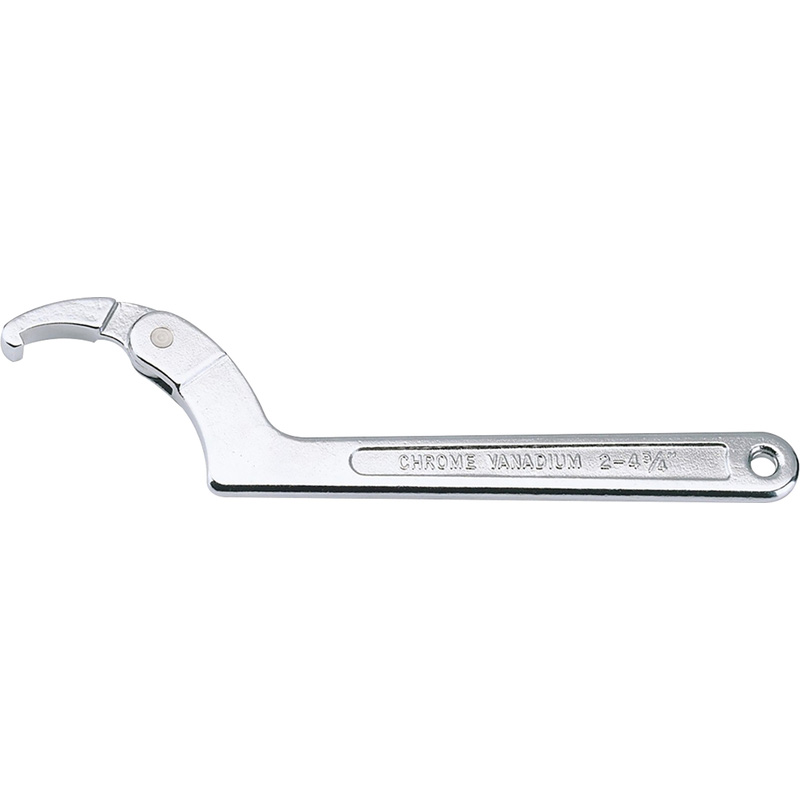 Performance Tool® 3/4-2 Adjustable Hook Wrench