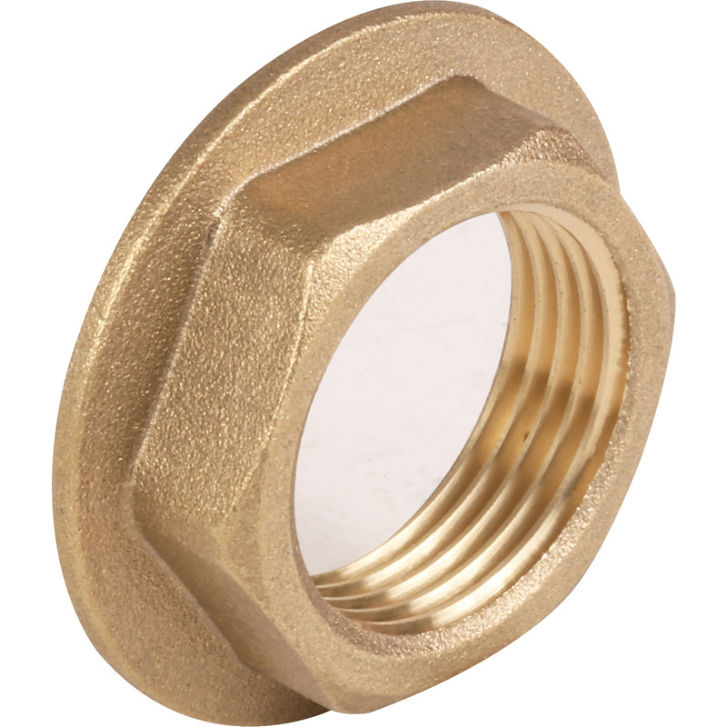 Made4Trade Brass Flanged Backnut