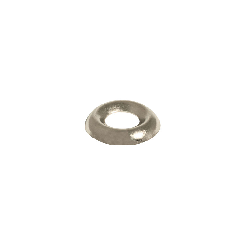 FORGEFIX FORSCW10BM Screw Cup Washers Solid Brass Polished No.10 Bag 200 