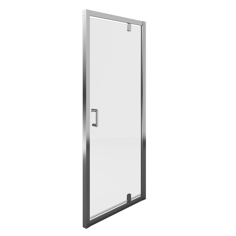 Aqualux Framed 6mm Shower Enclosure Pivot Door Only 800mm Toolstation