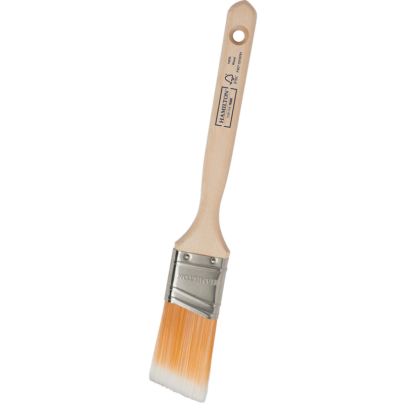 DID 3 Inch Flat Paint Brush – Synthetic Bristle – Wood, Fence, Decking, Interior – UK Made
