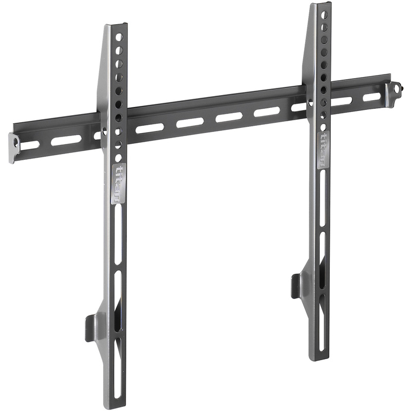 Titan By Vivanco Titan Premium Fixed Tv Bracket 65" In Black