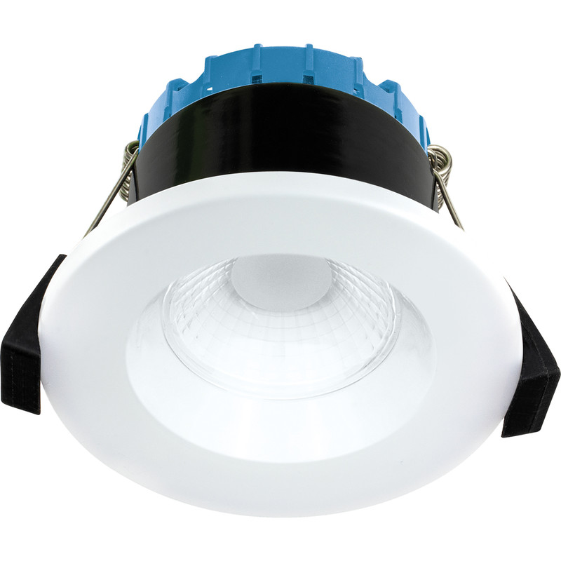 Luceco FType Compact Recessed 6W Smart Fire Rated IP65 Downlight