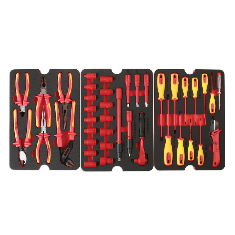 Laser Insulated Tool Kit 3/8"D