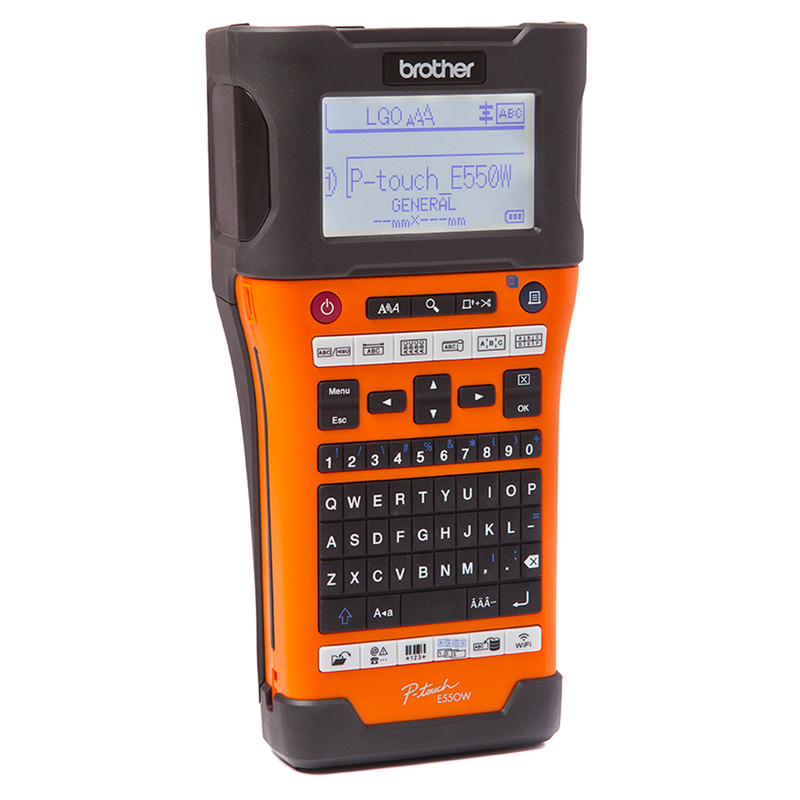 Brother PTE550WVP Handheld Label Printer With Wi-Fi