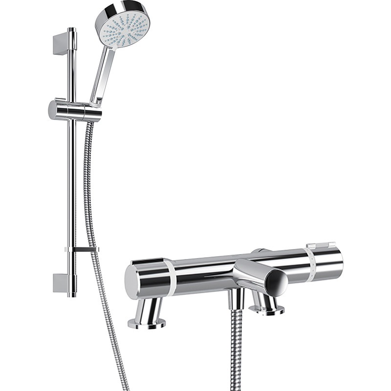 Mira Atom Deck Mounted Thermostatic Bath Shower Mixer