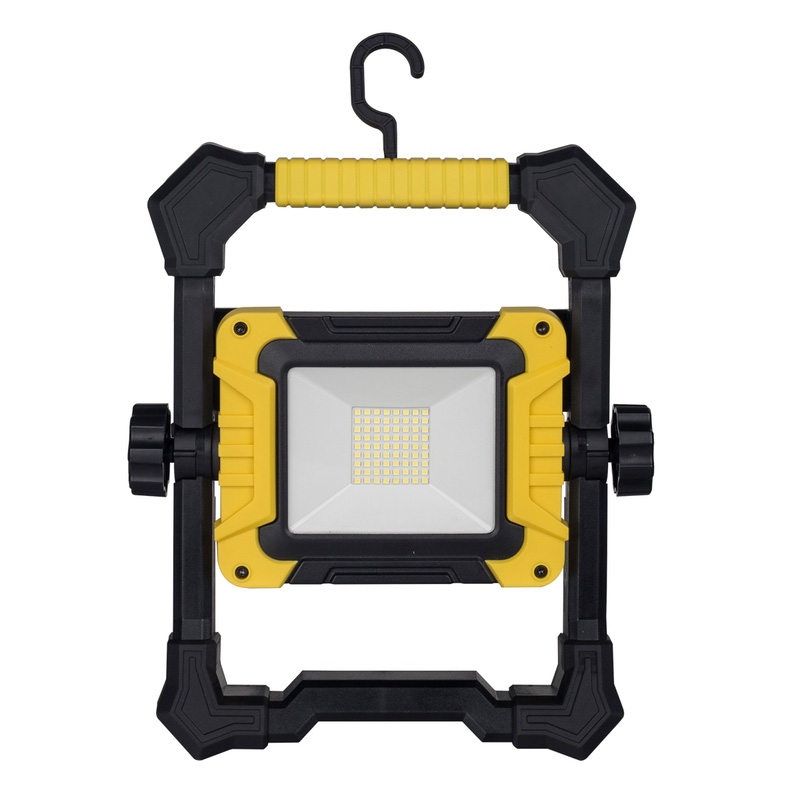 Wessex 240V LED Portable Work Light IP54 50W with Socket Toolstation