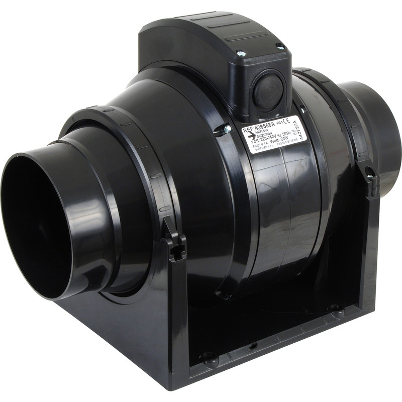 Airvent 100mm Mixed Flow Inline Extractor Fan
