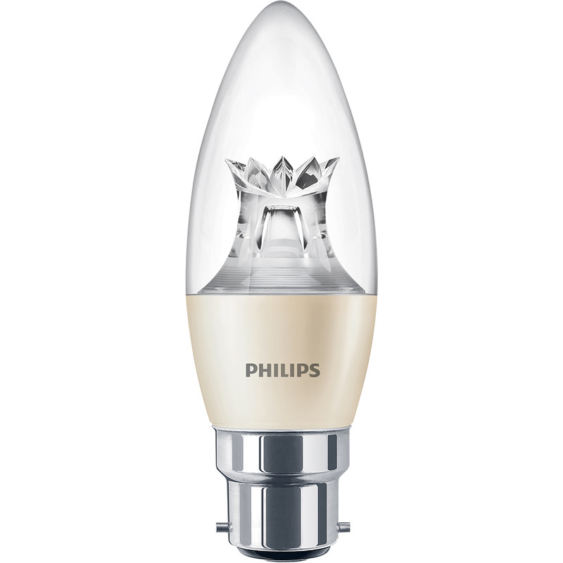 Philips LED Warm Glow Dimmable Candle Lamp