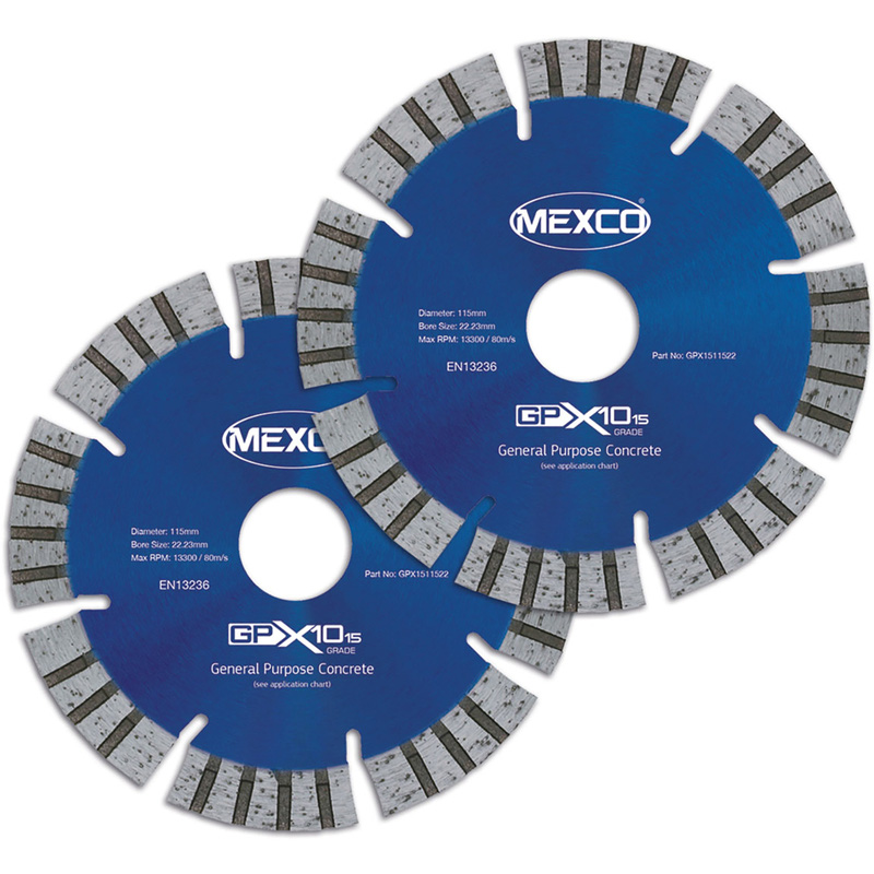 Mexco 350mm GPX15 Concrete Diamond Blade 
