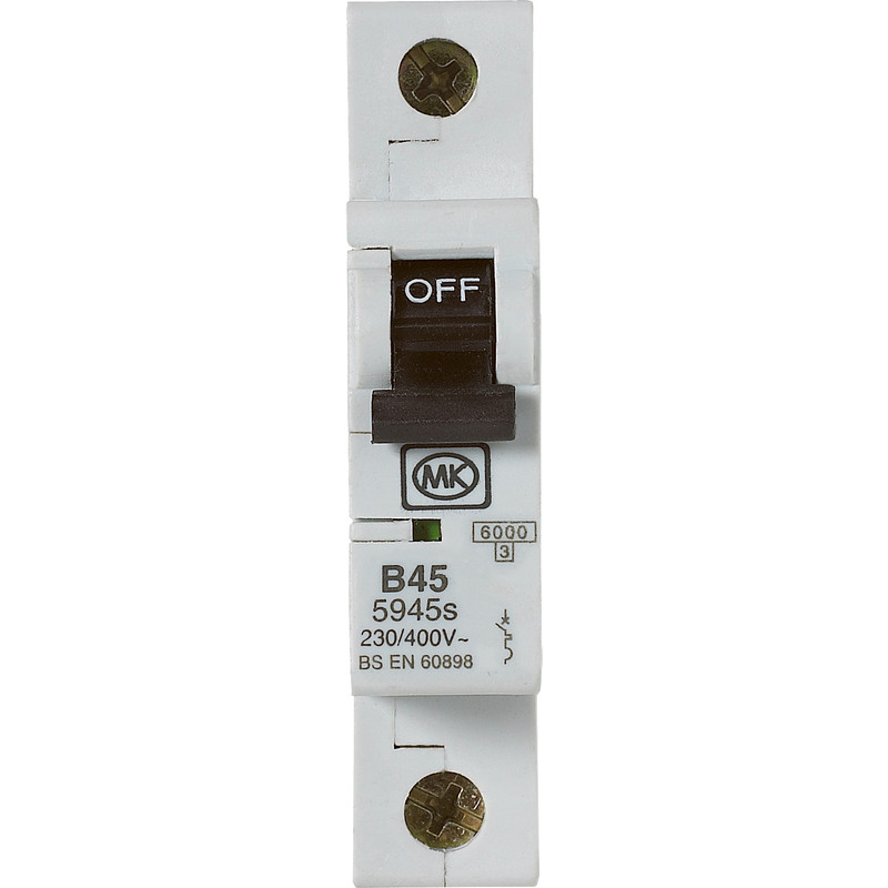 Nouveau wylex mcb 32A sp type b diy electric meter