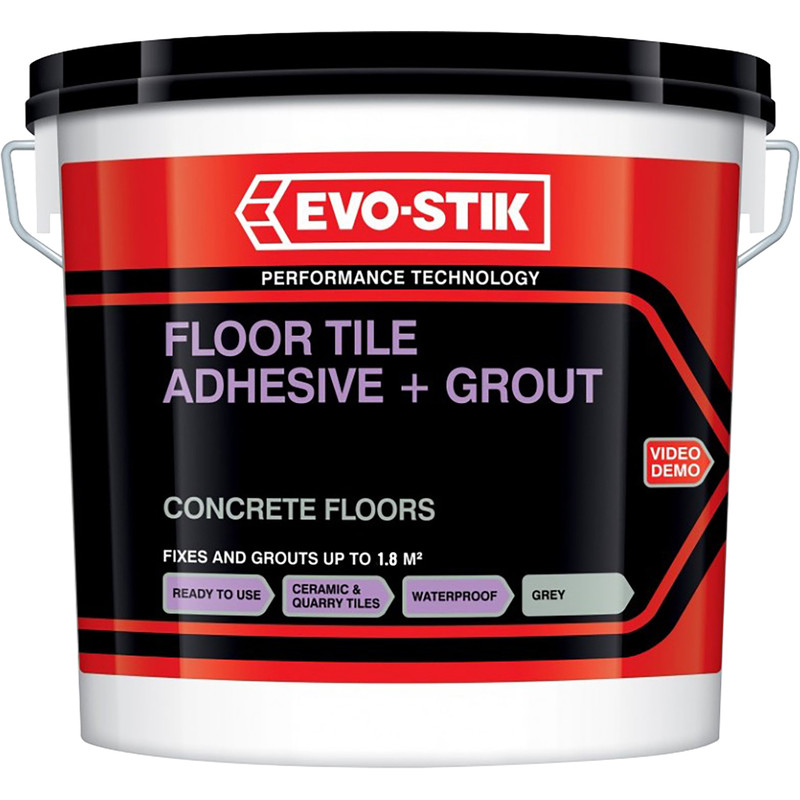 Evo-Stik Floor Tile Adhesive & Grout