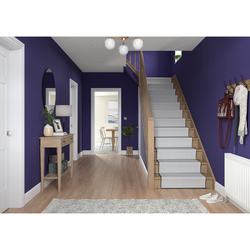 Dulux Trade Diamond Eggshell Paint Regal Purple 5L Toolstation
