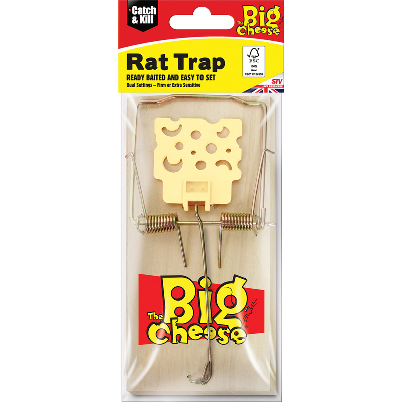 The Big Cheese Wooden Trap FSC