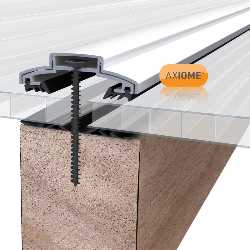 Axiome 10mm Polycarbonate Opal Twinwall Sheet 690 x 2500mm Toolstation