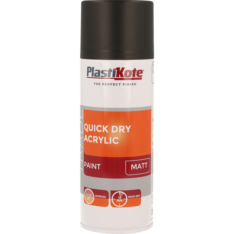 Plastikote Quick Dry Acrylic Spray Paint 400ml