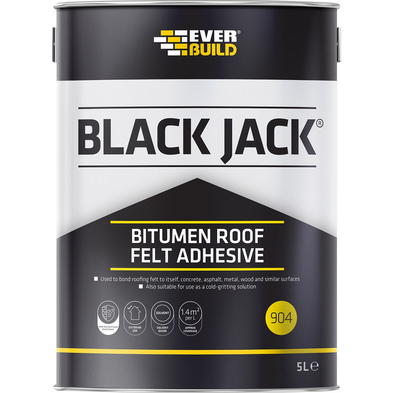 Everbuild Black Jack Roofing Felt Adhesive