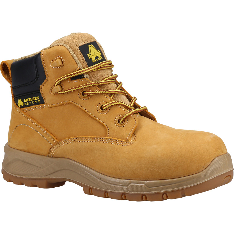 Amblers Safety As605c Kira Safety Boots In Honey, Size 8 Leather