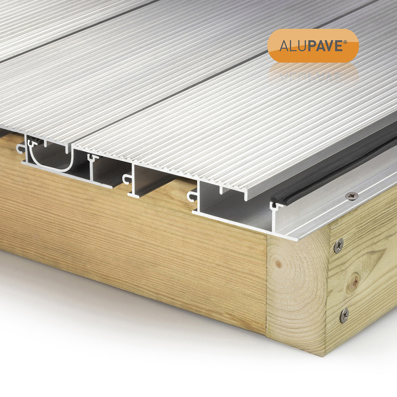 Alupave Fireproof Full-Seal Flat Roof & Decking Board