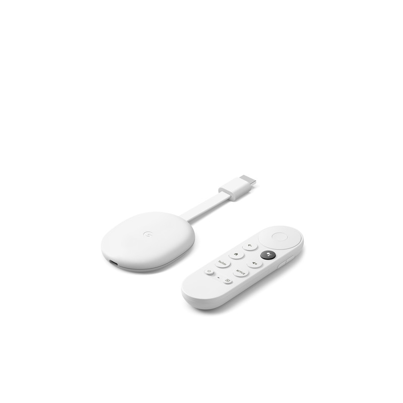 Google Chromecast with Google TV Snow | Toolstation