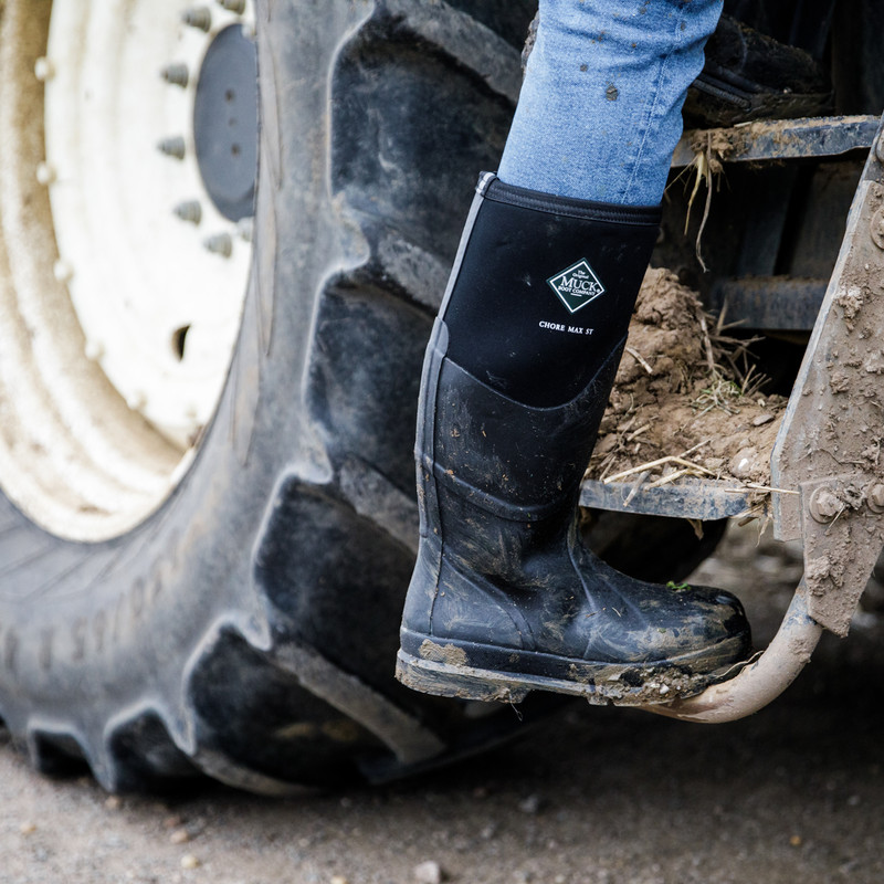 Steel toe hotsell cap wellies toolstation