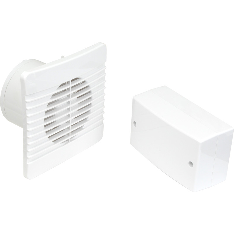 Airvent 100mm SELV 12V Low Profile Extractor Fan