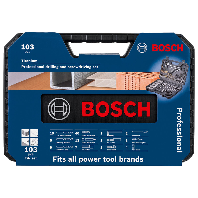 Bosch Mixed Professional Drill and Screwdriver Bit Set