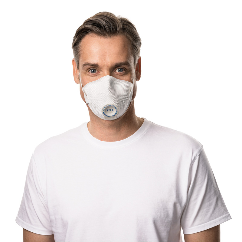 Moldex 2405 FFP2 Classic Valved Disposable Face Mask | Toolstation