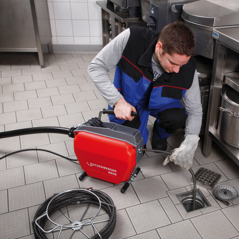 Rothenberger 110V Drain Cleaning Kit & Spiral Kit