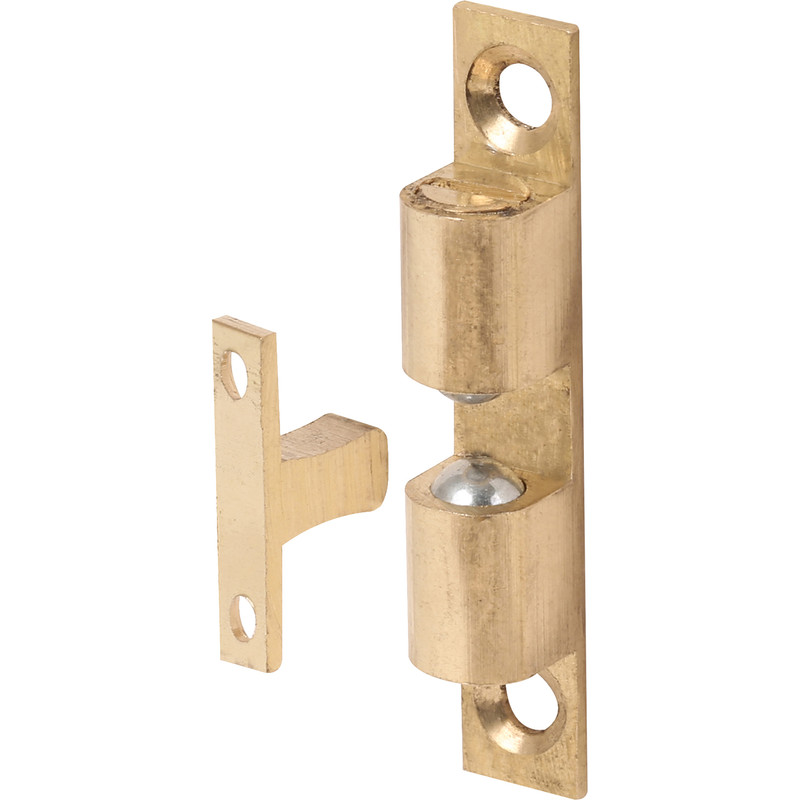 DOITOOL Door Ball Catch Replacement for Pantry Door Closing Invisible Cabinet Latch Cupboard Closure Green Bronze 