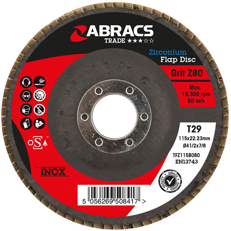 Abracs Trade Zirconium Flap Discs