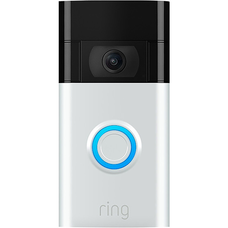 Ring Video Doorbell 1 Satin Nickel Gen 2