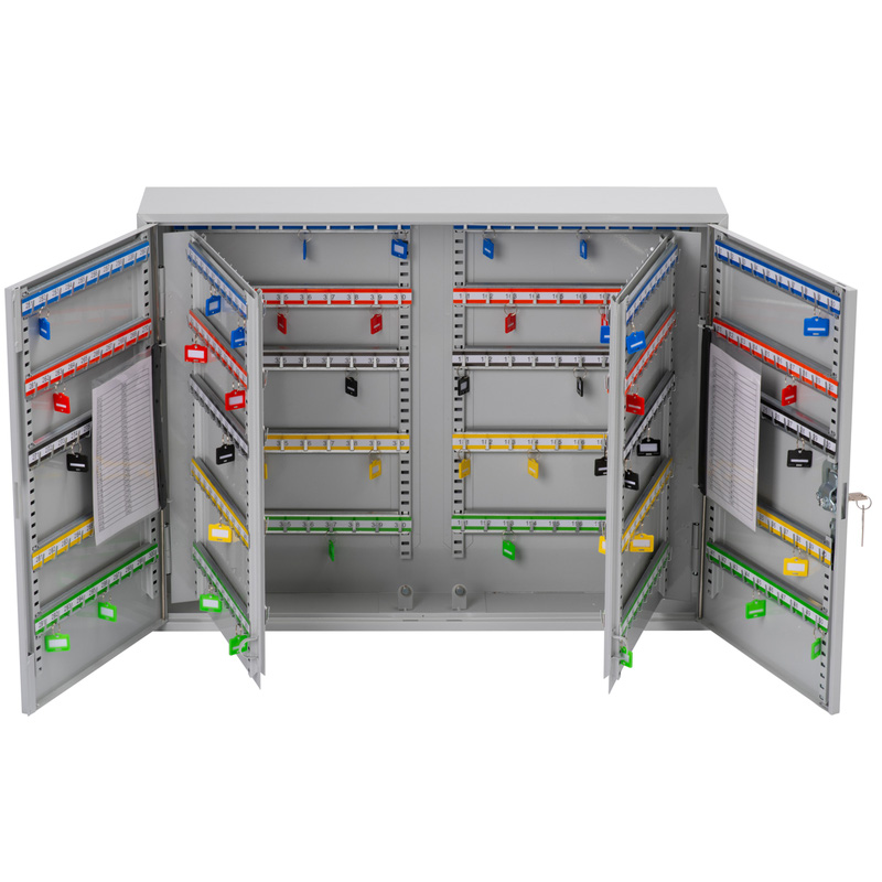 BurgWachter Heavy Duty Double Door Key Grey 200 Hooks