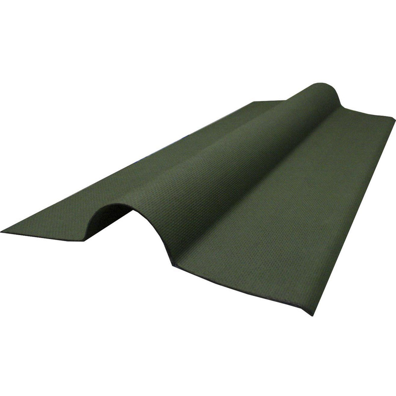 Unbranded Corrugated Bitumen Sheet Ridge 1m in green