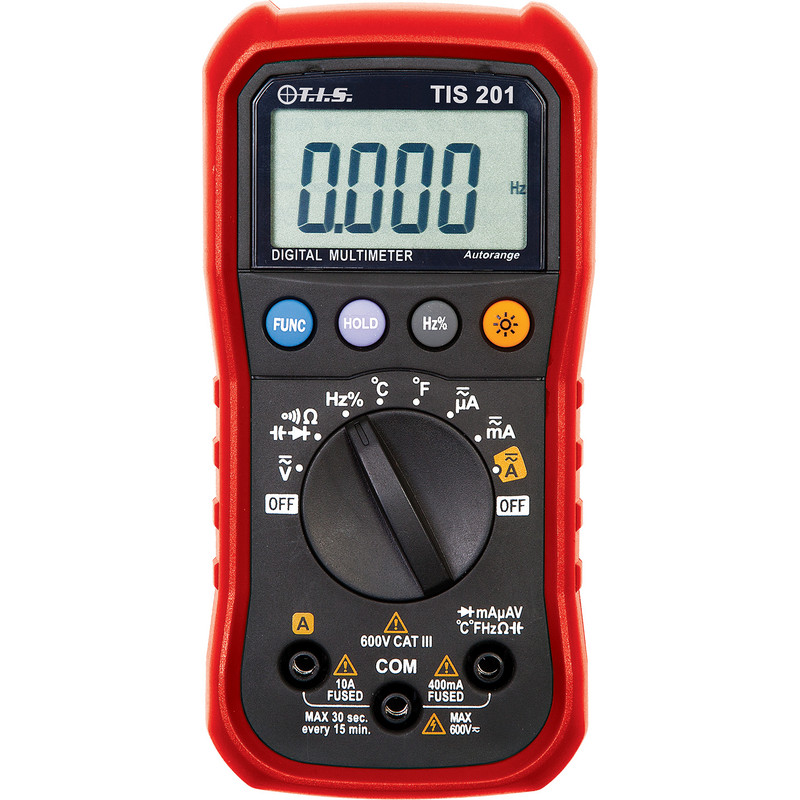 TIS Autoranging Digital Multimeter