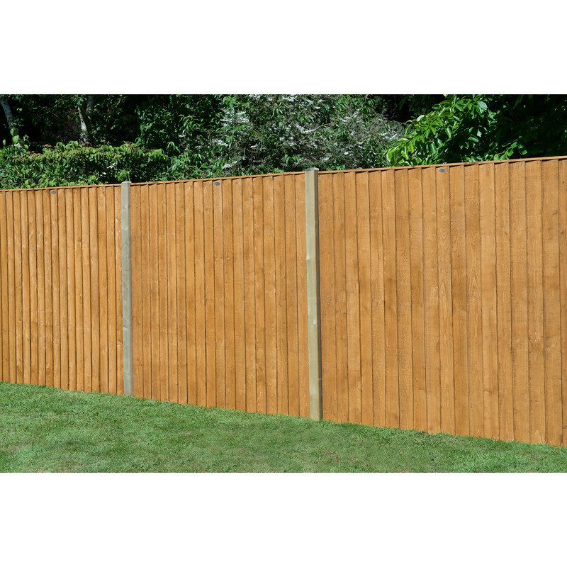 Forest Garden Featheredge Fence Panel