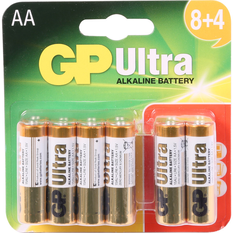 GP Ultra Alkaline Battery AA