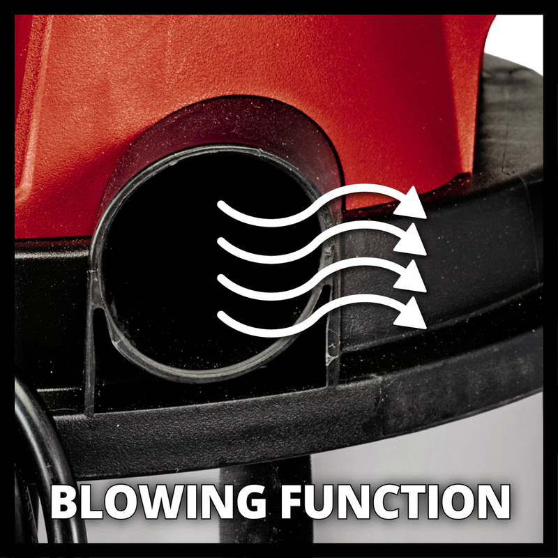 Einhell 15L 1250W Wet & Dry Vacuum Cleaner 230V Toolstation