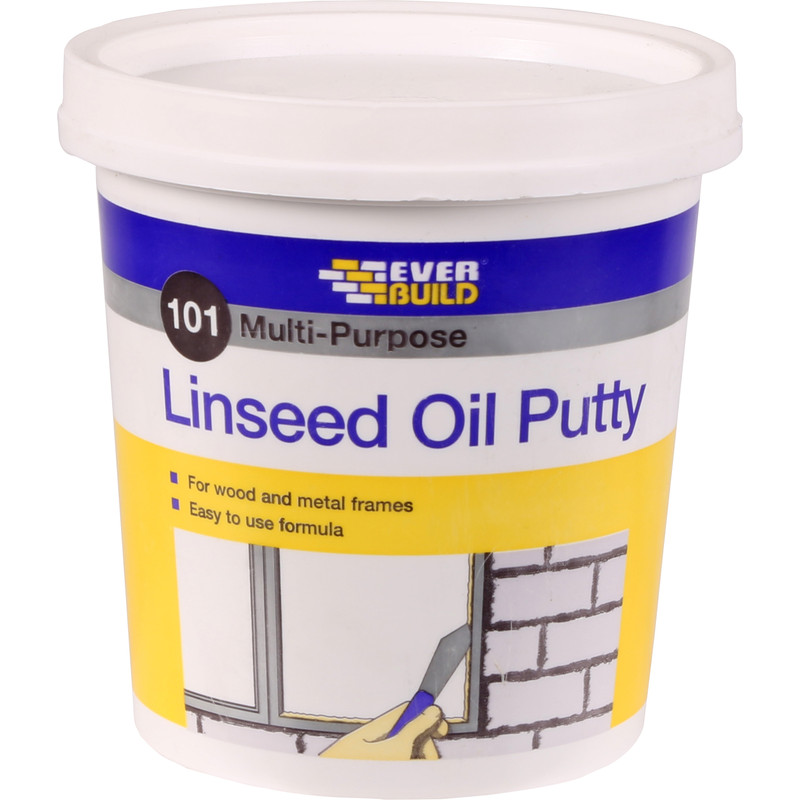 Multi Purpose Linseed Oil Putty Natural 2kg Toolstation