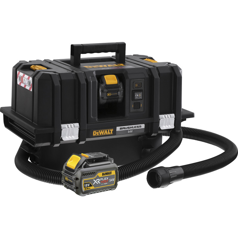 Dewalt Dust Extractor >> Dewalt Dcv586 54v Xr Flexvolt M Class Dust Extractor 2 X 6 0ah Dewalt Dust Extractor >> Dewalt Dcv586 54v Xr Flexvolt M Class Dust Extractor 2 X 6 0ah