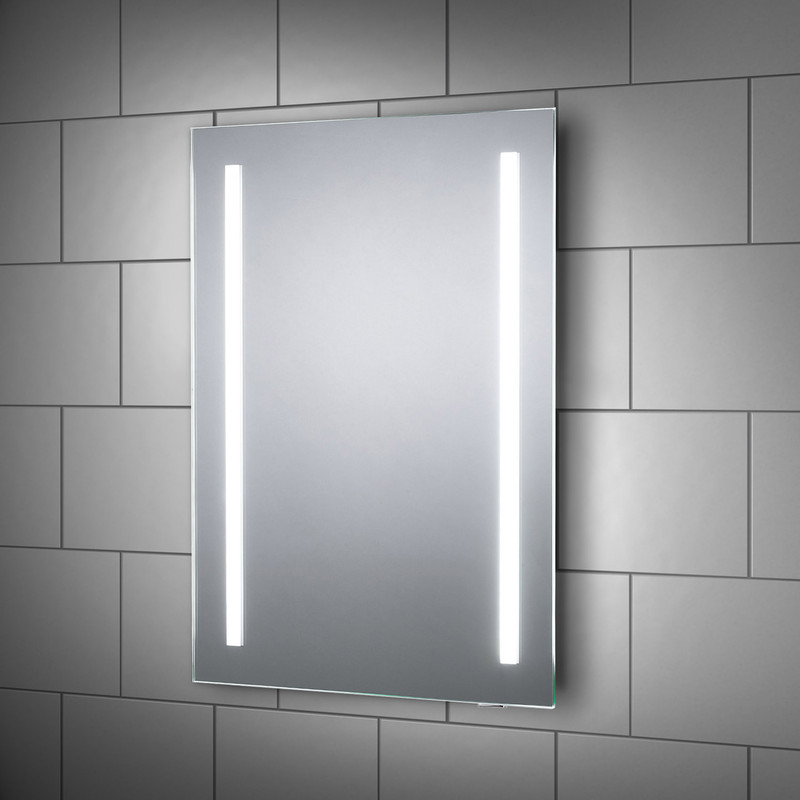 Sensio Isla Plus LED Diffused Battery Powered Bathroom Mirror Cool White