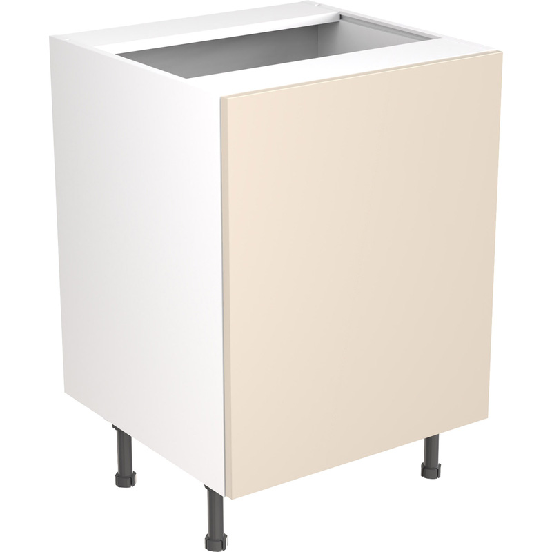 Kitchen Kit Ready Made Slab Kitchen Cabinet Base Sink Unit Super Gloss Cashmere