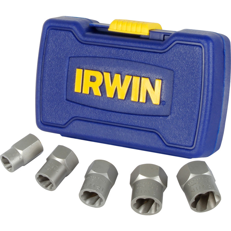 Irwin Bolt Grip Nut Remover Set