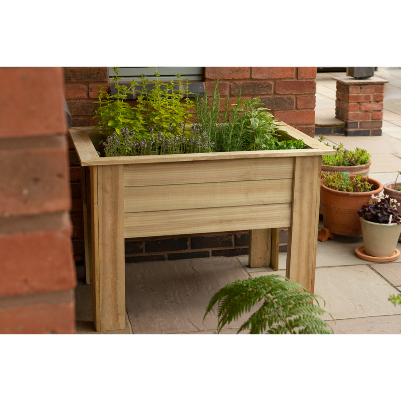 Forest Garden Large Kitchen Garden Planter 70 x 100 x 70cm Toolstation