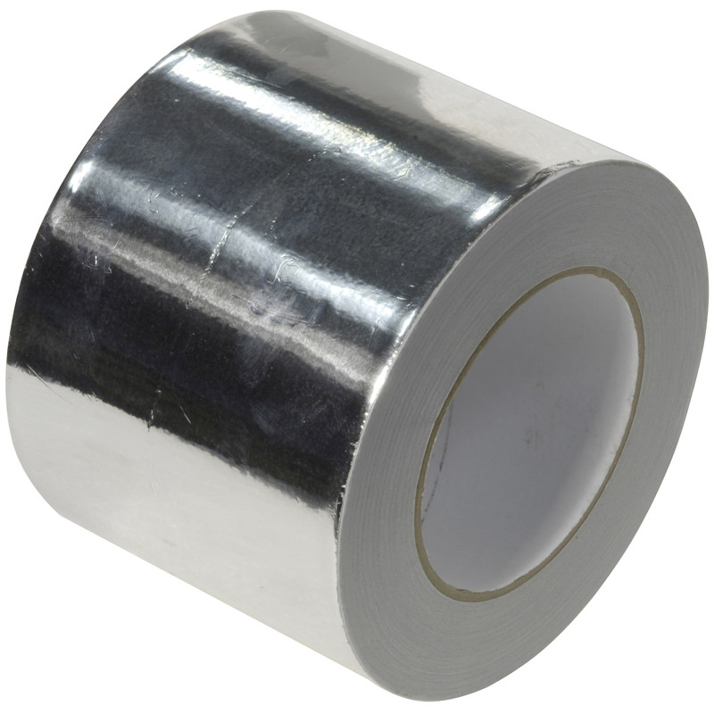 Self Adhesive Aluminium Foil Tape 50mm 45m Ducting Tape Silver 